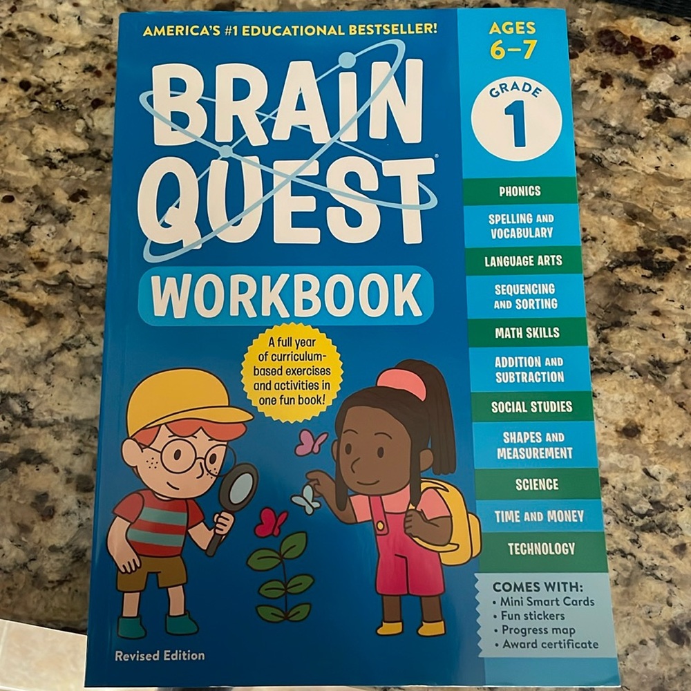 Brain Quest Workbook Grade 1